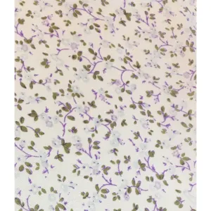Wyoming Traders White Frontier Calico Silk Scarf