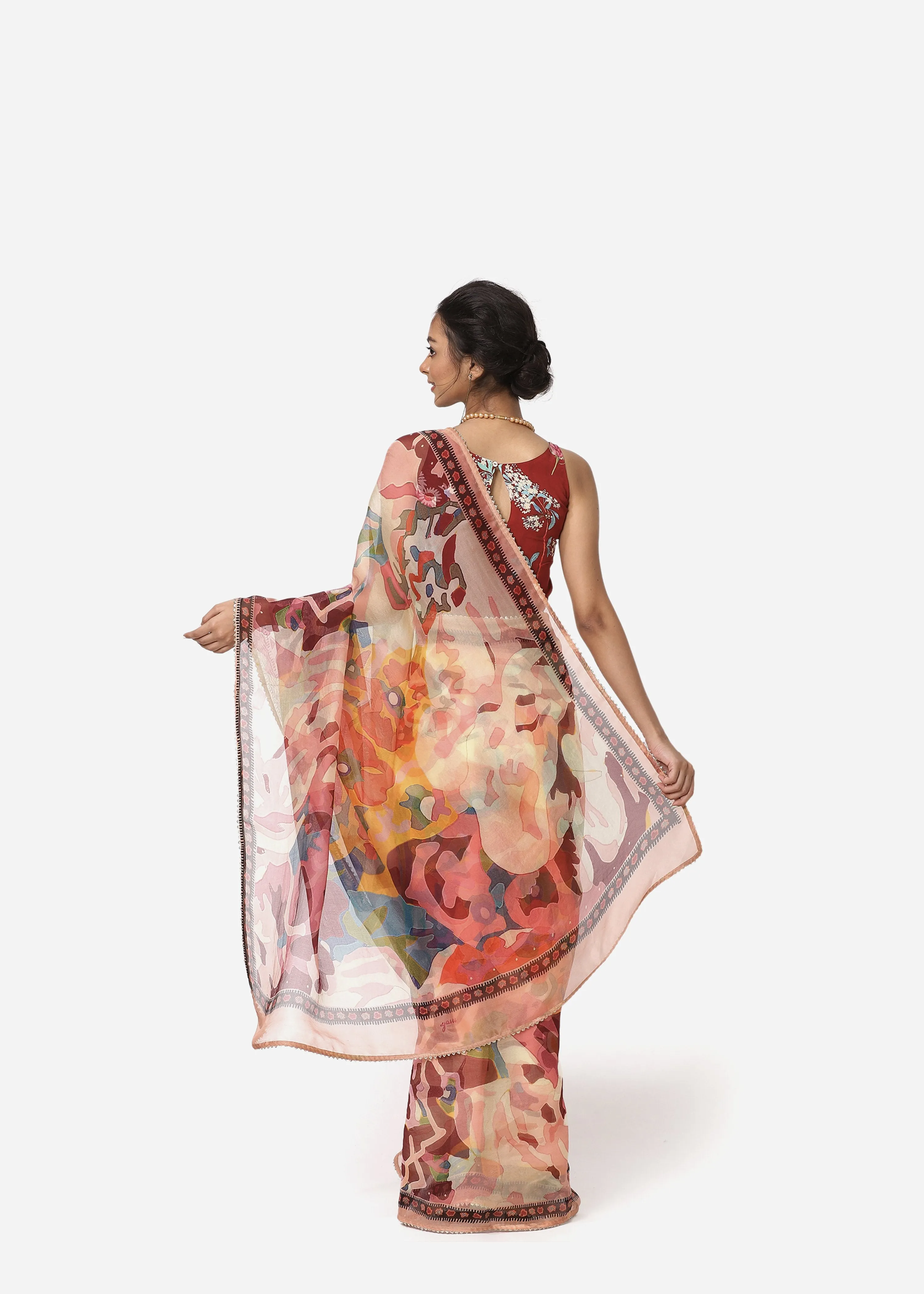 Yam   I   Peonies Sari