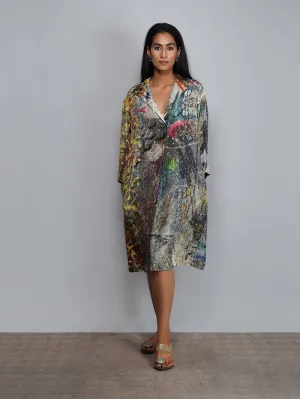 Yavi   I   Silk Printed Dress