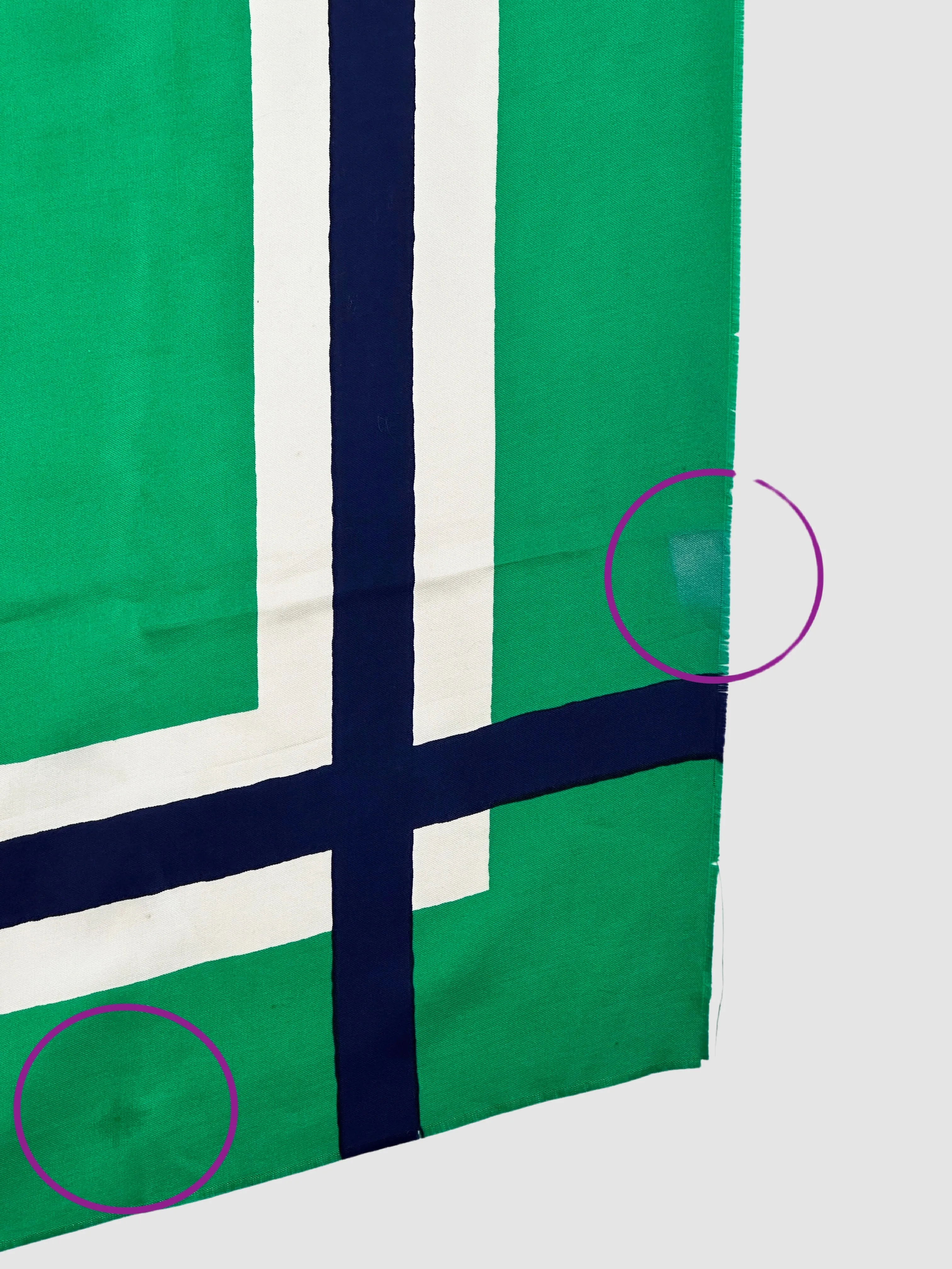 YVES SAINT LAURENT 70s Silk Scarf
