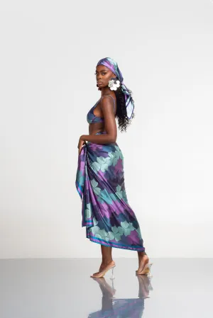 ZURI XL SILK SCARF
